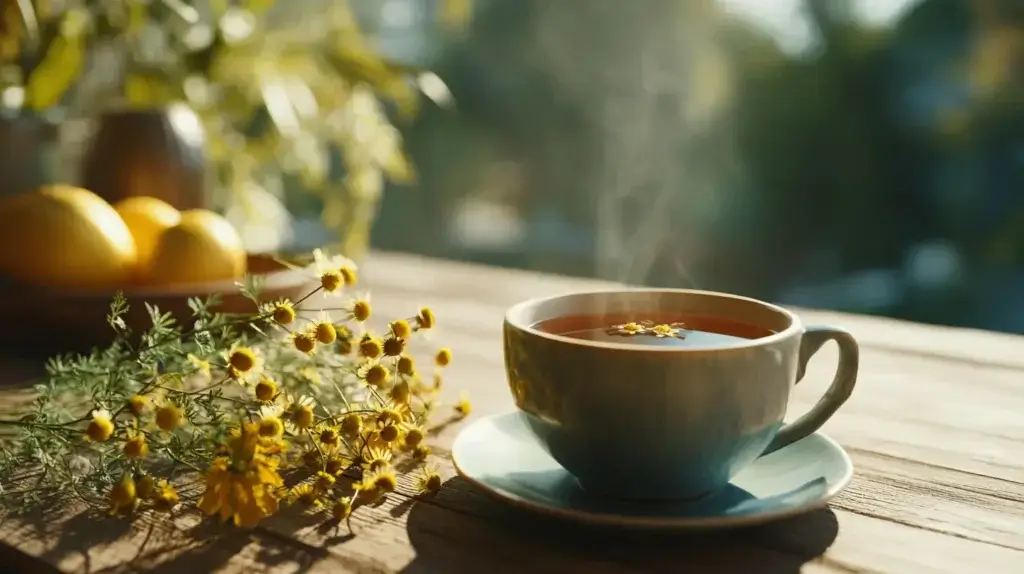 best time to drink herbal tea in the morning