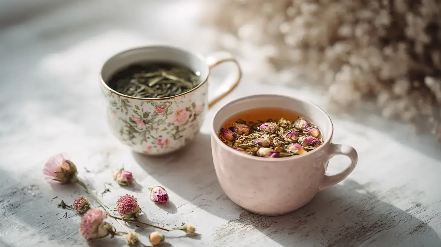 herbal tea vs green tea benefits comparison