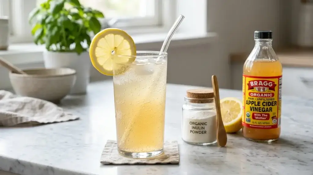 simple homemade prebiotic fiber drink