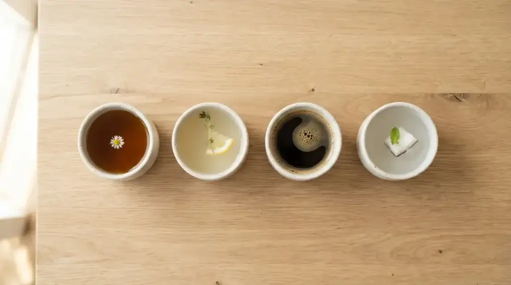 choosing caffeine-free drinks for different needs